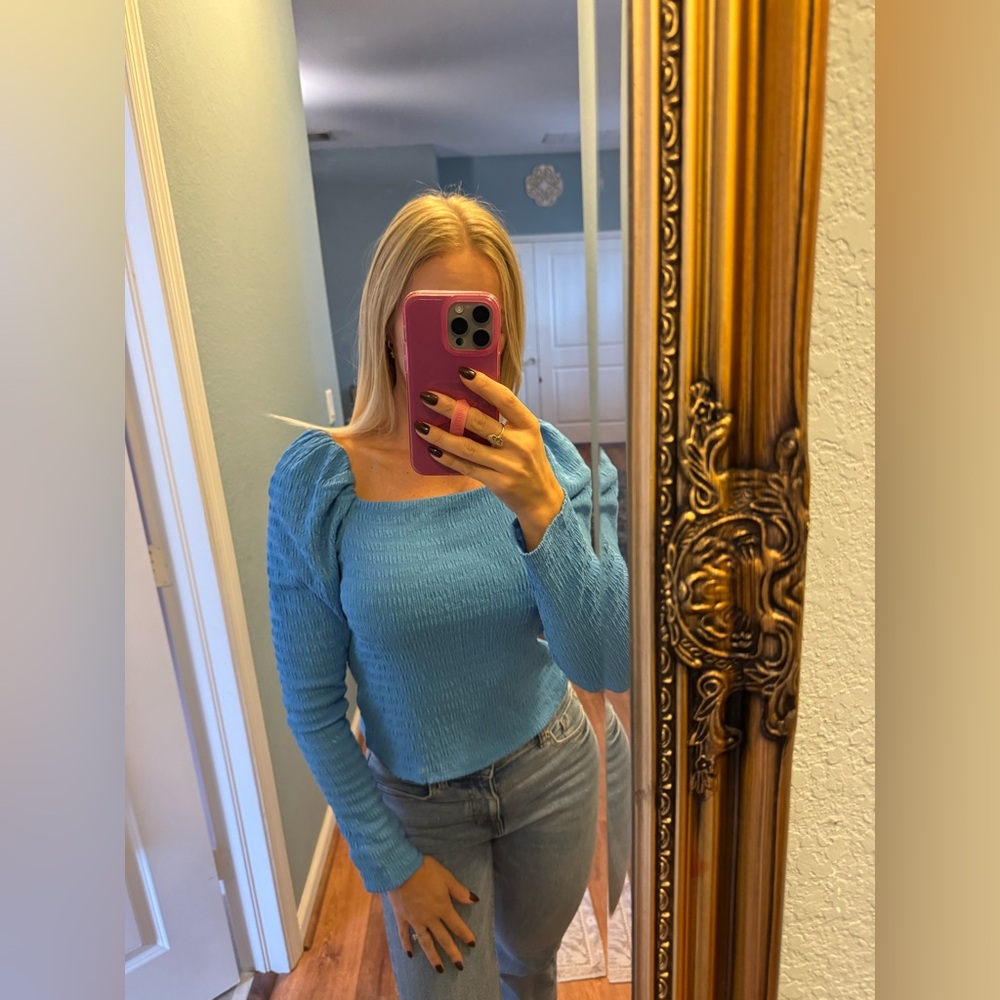 H&M Sky Blue Women's Blouse